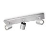 Plafoniera spot aluminiu Philips Runner 3x20W GU10 PC02745