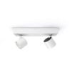 Plafoniera LED alba Philips Star 2x4.5W 1000lm lumina calda PC02751