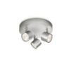 Plafoniera LED aluminiu Philips Star 3x4.5W 1500lm lumina calda PC02753