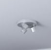 Plafoniera LED aluminiu Philips Star 3x4.5W 1500lm lumina calda PC02753