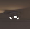 Plafoniera LED aluminiu Philips Star 3x4.5W 1500lm lumina calda PC02753