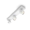 Plafoniera LED alba Philips Star 3x4.5W 1500lm lumina calda PC02754