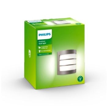Aplica exterior antracit Philips Calgary 60W E27 IP44 PC02767