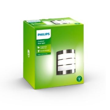 Aplica exterior inox Philips Calgary 60W E27 IP44 PC02769