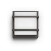Aplica LED exterior antracit Philips Petronia 12W 1200lm lumina neutra PC02792