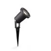 Spot LED exterior negru Philips Puled 5W 395lm lumina calda PC02794