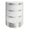 Aplica LED exterior inox Philips Python senzor miscare 6W 600lm lumina calda PC02795