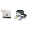Aplica LED exterior inox Philips Raccoon senzor miscare 4W 400lm lumina calda PC02802