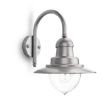 Aplica LED exterior gri Philips Raindrop 60W E27 IP44 PC02805