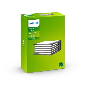 Aplica exterior antracit Philips Shades 42W E27 IP44 PC02808
