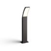 Stalp LED exterior antracit Philips Splay 12W 1100lm lumina calda PC02816