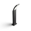 Stalp LED exterior antracit Philips Splay 12W 1100lm lumina calda PC02816