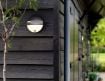 Aplica LED exterior neagra Philips Yarrow senzor miscare 6W 600lm lumina calda PC02827