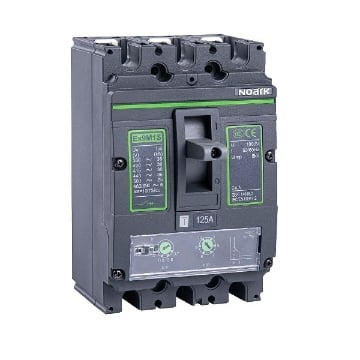 Intrerupator automat Noark carcasa turnata 3P 125A 36kA IP20 111800