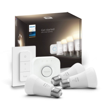 Starter Kit Philips Hue 9.5W A60 E27 White