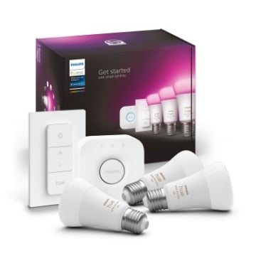 Starter Kit Philips Hue 9W E27 White and Color Ambiance