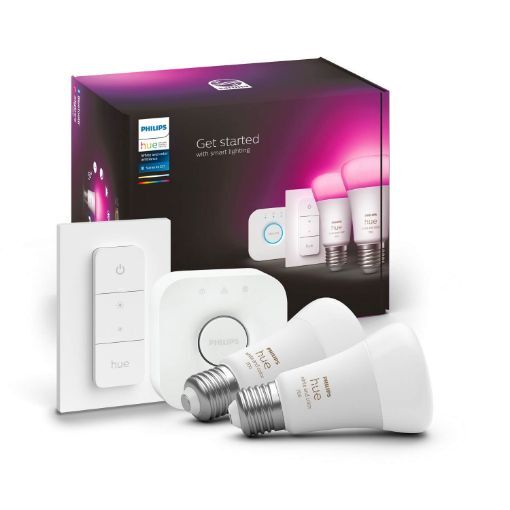 Starter Kit Philips Hue 9W A60 E27 White and Color Ambiance