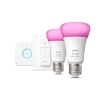Starter Kit Philips Hue 9W A60 E27 White and Color Ambiance