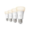 Set 4 becuri LED Philips Hue BT 9W E27 White