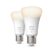 Set 2 Becuri LED Philips Hue 9.5W E27 White