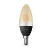 Bec LED Philips Hue Vintage BT 4.5W E14 White