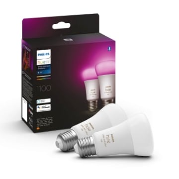 Set becuri LED Philips Hue BT 9W E27 White and Color Ambiance