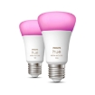 Set becuri LED Philips Hue BT 9W E27 White and Color Ambiance