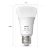 Set becuri LED Philips Hue BT 9W E27 White and Color Ambiance
