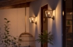 Aplica neagra exterior Philips Hue Inara 7W lumina calda