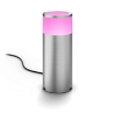 Postament crom mat exterior Philips Hue Calla 8W White and Color Ambiance