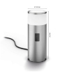 Postament crom mat exterior Philips Hue Calla 8W White and Color Ambiance