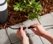 Postament crom mat exterior Philips Hue Calla 8W White and Color Ambiance