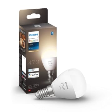 Bec LED Philips Hue 5.7W E14 P45 BT White