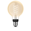 Bec LED Philips Hue Vintage E27 7.2W G93 BT White