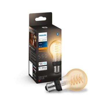 Bec LED Philips Hue Vintage E27 7.2W A60 BT White