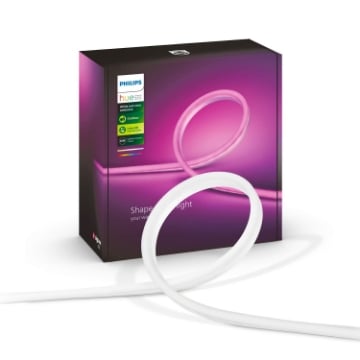 Banda LED Smart Philips Hue Outdoor Strip 2ml White and Color Ambiance