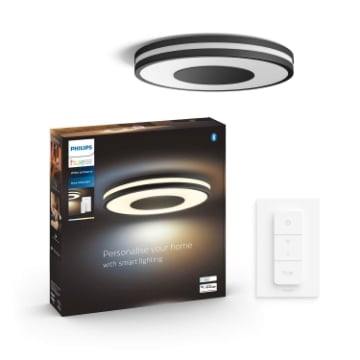 Plafoniera neagra Philips Hue Being BT White Ambiance 22.5W