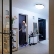 Plafoniera neagra Philips Hue Cher White Ambiance BT 24W