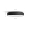 Plafoniera Philips Hue Enrave Black M White Ambiance 4115930P6