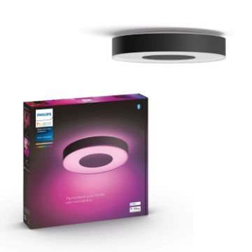 Plafoniera Philips Hue Infuse Black L White and Color Ambiance 4116430P9