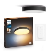 Plafoniera Philips Hue Enrave Black XL White Ambiance 4116130P6