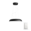 Lustra neagra Philips Hue Amaze BT White Ambiance 25W