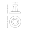 Lustra alba Philips Hue Amaze BT White Ambiance 25W