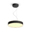 Lustra neagra Philips Hue Enrave White Ambiance 4116230P6