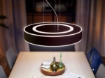 Lustra neagra Philips Hue Enrave White Ambiance 4116230P6