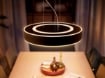 Lustra neagra Philips Hue Enrave White Ambiance 4116230P6