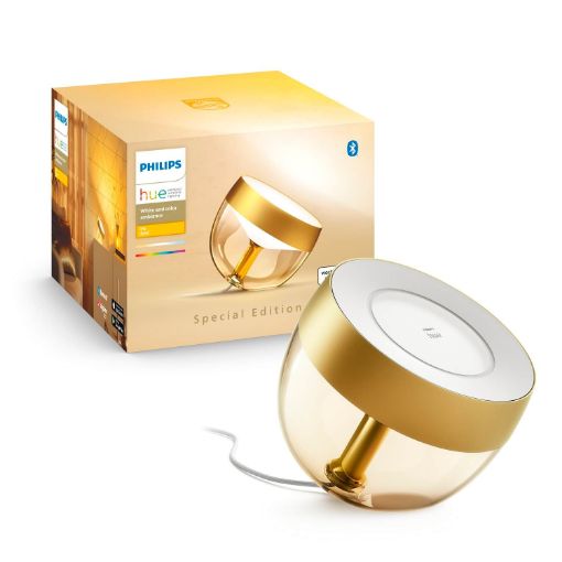 Veioza Philips Hue Iris Gold BT 8.2W White and Color Ambiance
