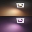 Spot alb incastrat Philips Hue Centura BT 5.7W White and Color Ambiance