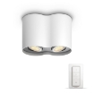 Spot aplicat Philips Hue Pillar White BT 2x5W White Ambiance