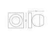 Spot Philips Hue Buckram White BT 5W White Ambiance